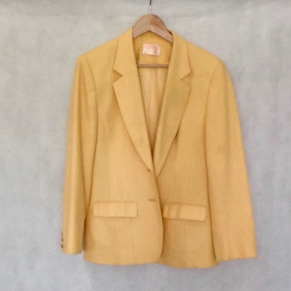 Pendleton Vintage Yellow Wool Blazer - Picture 6 of 8